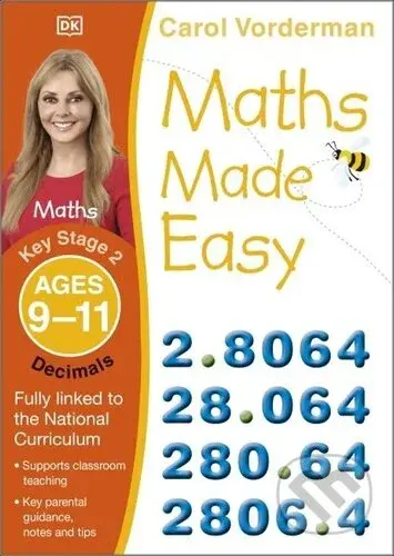 Maths Made Easy: Decimals, Ages 9-11 - Carol Vonderman - kniha z kategorie 1. stupeň