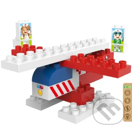 Biobuddi stavebnica: Záchranársky vrtuľník - hra z kategorie Stavebnice