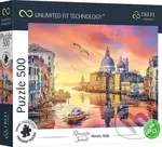 UFT Romantic Sunset Benátky, Itálie - puzzle z kategorie Města a stavby