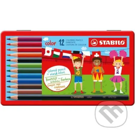 Pastelky STABILO color, sada (12 ks)