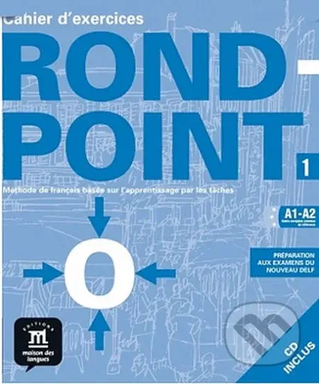 Rond-point 1 – Cahier dexercices + CD - kniha z kategorie Jazykové učebnice a slovníky