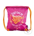 Sáček na obuv Supergirl – Stay calm