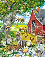 Včelárstvo (US39) - puzzle z kategorie Naučné puzzle