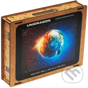 Planéta Zem L (Unidragon drevené puzzle)