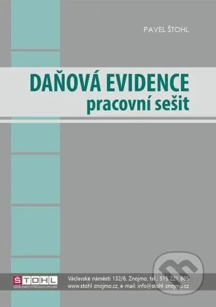 Daňová evidence - pracovní sešit 2023 - Pavel Štohl - kniha z kategorie Odborné školy