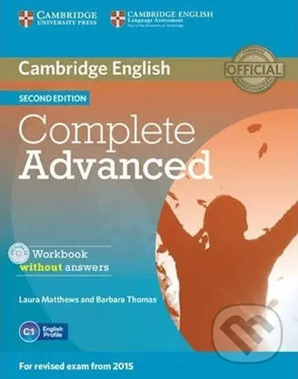 Complete Advanced C1: 2nd Edition Workbook without answers (2015 Exam Specification),Complete Advanced C1: 2nd Edition Workbook without answers (2015 