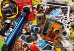 Retro Camera Tabletop - puzzle z kategorie Umělecké