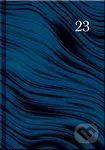 Denní diář A5 cz/sk Print Blue