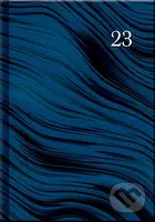 Denní diář A5 cz/sk Print Blue