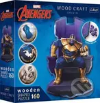 Wood Craft Origin puzzle Thanos na trůnu (160 dílků)