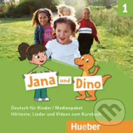 Jana und Dino 1 - Medienpaket (2 Audio-CDs und 1 DVD) - audiokniha z kategorie Jazykové učebnice a slovníky