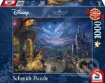Disney: Kráska a zviera - Thomas Kinkade - puzzle z kategorie Disney
