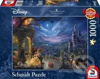Disney: Kráska a zviera - Thomas Kinkade - puzzle z kategorie Disney