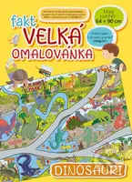 Fakt velká omalovánka - Dinosauři - kniha z kategorie Omalovánky