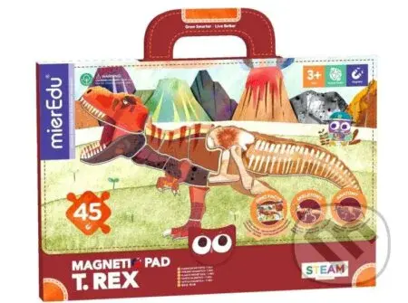 MierEdu Magnetická tabulka Dinosauři - Tyrannosaurus - hra z kategorie Vzdělávací hry