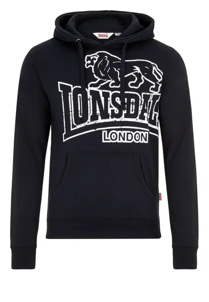 Lonsdale Men's hooded sweatshirt slim fit