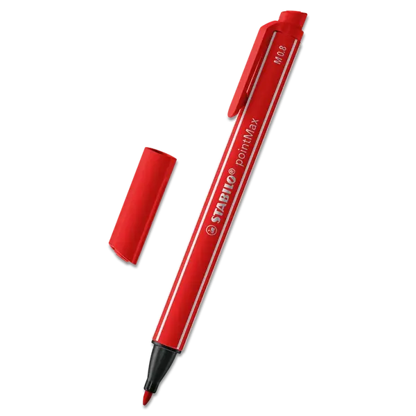 Liner STABILO pointMax 488, 0,8 mm - červený