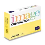 Barevný papír Image Coloraction, 160 g, 250 listů - Pastelově žlutá