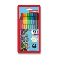 Fixy STABILO Pen 68 - 10 barev