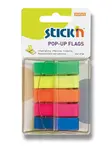 Samolepicí proužky Hopax Stick’n Pop-Up Flags - 45 x 12 mm, 5 x 40 ks