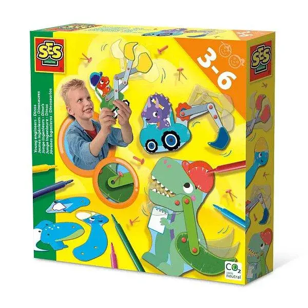 Dětské tvoření - dinosauři v pohybu