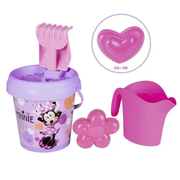 Smoby Vědro Minnie s konvičkou a přísl., střední