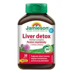 Jamieson Liver detox Herbal complex – Ostropestřec mariánský + Artyčoka a Kurkuma 30 tablet