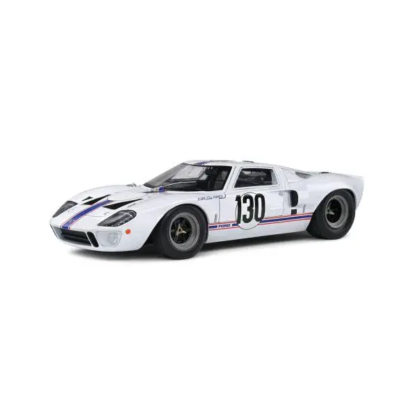 1:18 FORD GT40 MK1 WHITE #130 H.GREDER / J.M.GIORGI TARGA FLORIO 1967
