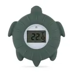 PETITE&MARS Teploměr silikonový digitální do vody Turtle Terry Misty Green 0m+