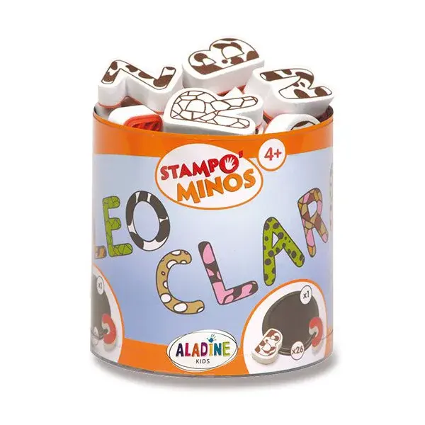 Razítka Aladine Stampo Minos - Velká abeceda
