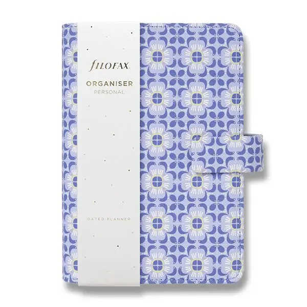 Osobní diář Filofax Mediterranean - modrý