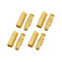 Konektor zlacený 4.0mm car (4 páry)