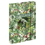 BAAGL Desky na školní sešity A4 Jumbo Dinosaurus