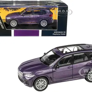 2018 BMW X5 Daytona Violet Metallic with Sunroof 1/64 Diecast Model Car by Paragon Models
