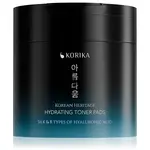 KORIKA Hydratační tonizační tampony Korean Heritage (Hydrating Toner Pads) 70 ks