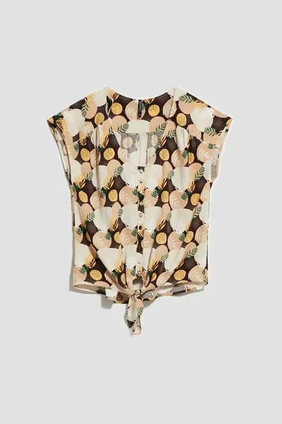 Marisse Women's Shirt L-Ko-4043 D.Oak