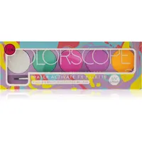 J.Cat Beauty ColorScope paletka na tvář se štětečkem odstín 102 Bright 5 g