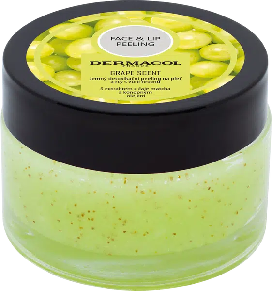 DERMACOL Face and lip Peeling detoxikační 50 g
