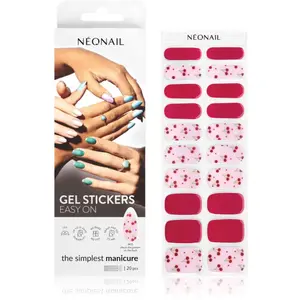 NEONAIL Easy On Gel Stickers nálepky na nechty s použitím UV/LED lampy odtieň M15 20 ks
