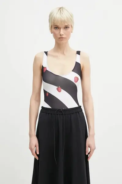 Body Fiorucci Striped Raspberry Print