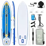 Epic 12â² Inflatable Paddle Board SUP for Fishing