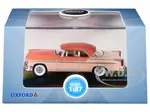 1955 Chrysler New Yorker Deluxe St. Regis Desert Sand and Canyon Tan 1/87 (HO) Scale Diecast Model Car by Oxford Diecast