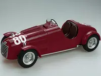 Ferrari 125C 80 Tazio Nuvolari Winner "Circuito Di Parma" (1947) Limited Edition to 90 pieces Worldwide "Mythos Series" 1/18 Model Car by Tecnomodel
