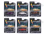"California Lowriders" Set of 6 pieces Series 6 1/64 Diecast Model Cars by Greenlight