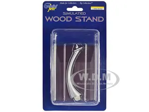 Simulated Wood Display Stand (Medium Size) for 1/200 Scale Models by GeminiJets