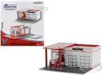 Vintage Gas Station Diorama "Pikes Peak Hill Climb Official Refueling Station" "Mechanics Corner" Series 10 for 1/64 Scale Models by Greenlight