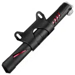Mini Bike  And E-scooter Pump Air Compressor Tire Inflator High Efficiency - Black And Red