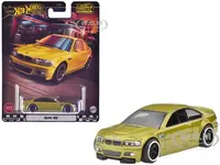 BMW M3 Gold Metallic "Boulevard" Series Diecast Model Car by Hot Wheels