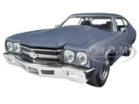 Doms Chevrolet Chevelle SS Matt Gray "Fast & Furious" Movie 1/24 Diecast Model Car by Jada