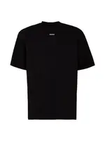 HUGO Tričko 'Dapolino'  čierna / biela